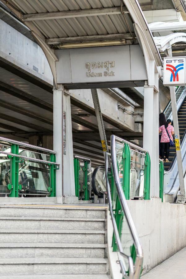 Udomsuk Inn & Cafe Since 2019 - Bts Udomsuk Bangkok Exteriér fotografie